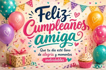 Imagen de cumpleaños  Amiga, Original, General