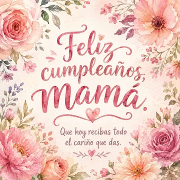 Imagen de cumpleaños  Mama, Carinosa, General