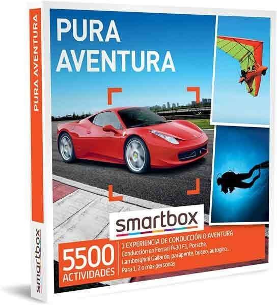 Caja de experiencia de aventura como regalo