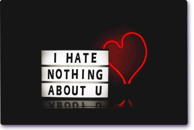 Odio NADA sobre ti